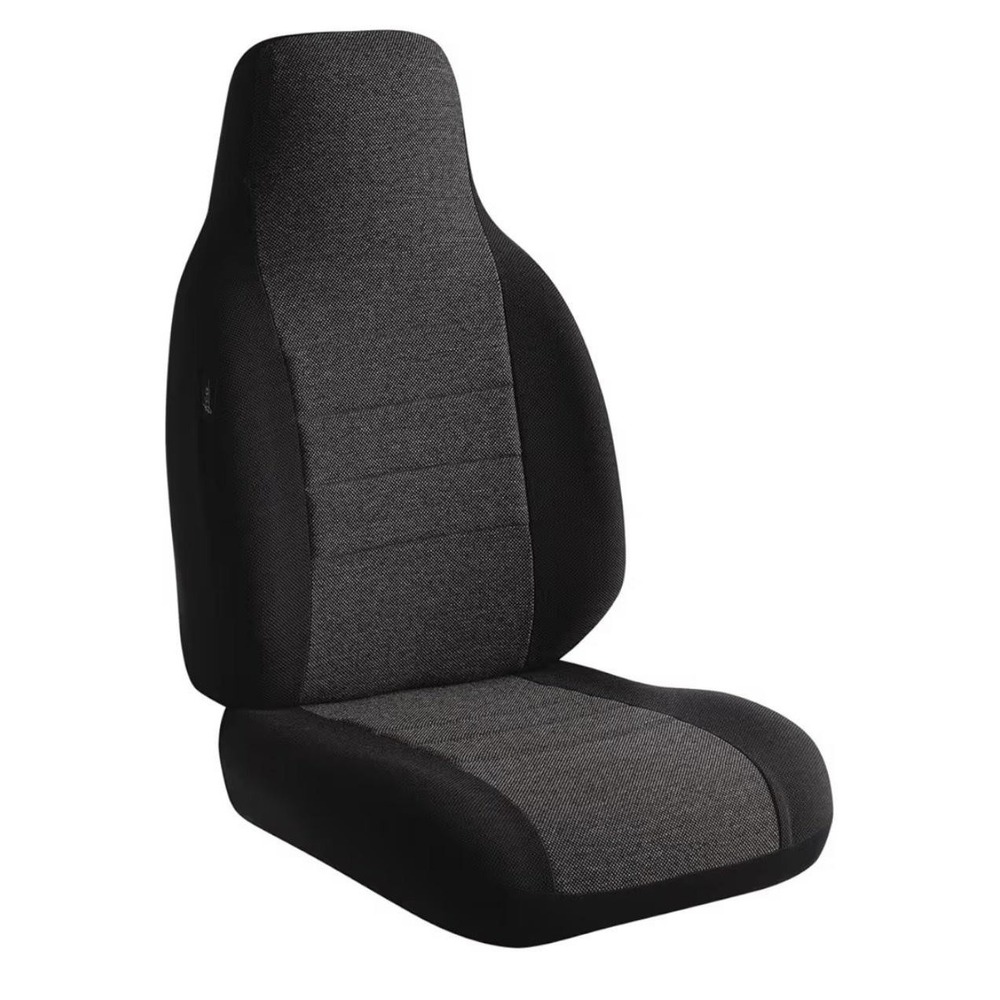 FIA‎ Gray Charcoal Polycotton Rear Seat Covers Crew Cab Custom Fit OE32-67 Truck